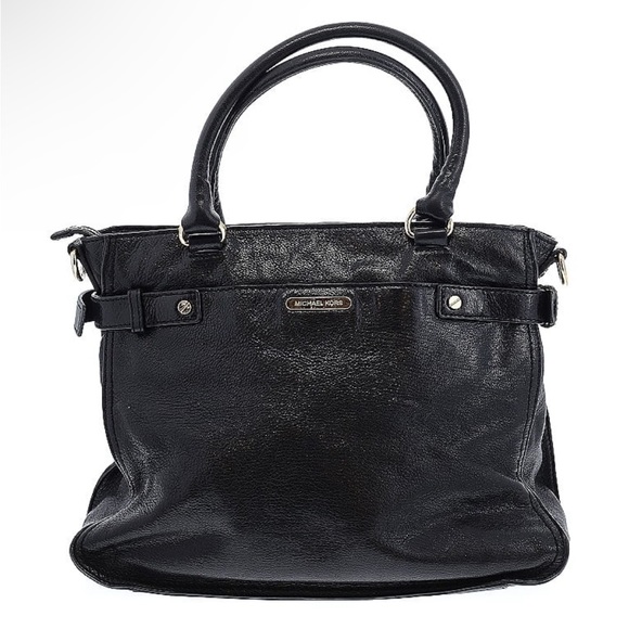 Michael Kors Patent Leather Smooth Satchel Crossbody Bag Like New - Picture 2 of 4